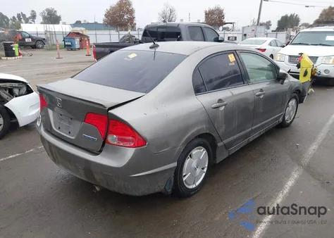 2008 Honda Civic Hybrid z USA, uszkodzony, nr VIN JHMFA36218S016854